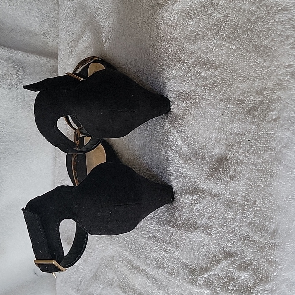 Celestine Leopard Wedge - Picture 2 of 6